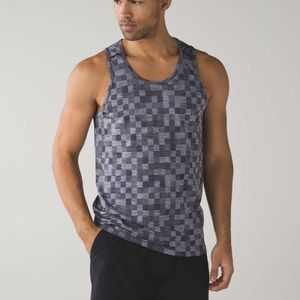 Lululemon Metal Vent Tech Tank Purple Check Small